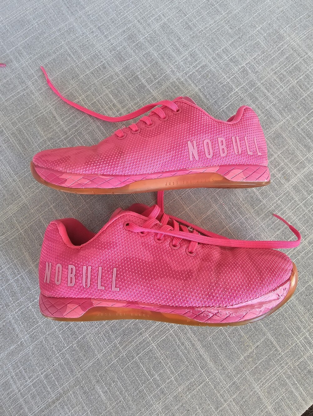 Two Pairs of Pink No Bull Shoes